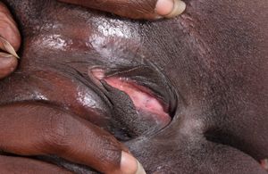 ugly black pussy