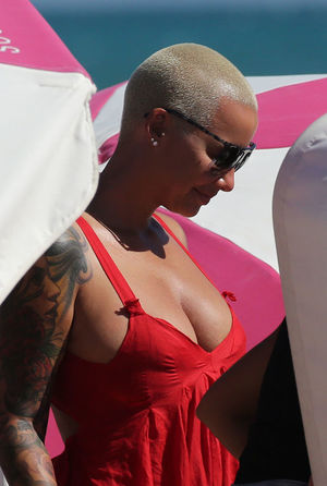amber rose new nude