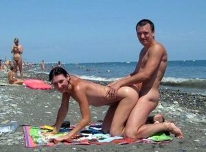 nudist having sex in public