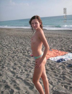 topless beach porn