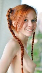 Nude Redhead Hairy Pussy